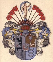 Adeler, Coat of arms - Våbenskjold. 