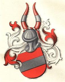 Krabbe af stergaard, Coat of arms - Vbenskjold.