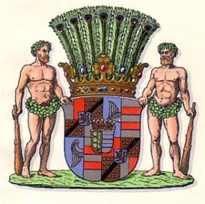 Greve Schimmelmann af Lindenborg, Coat of arms - Vbenskjold.