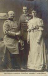 Großherzog von Oldenburg, Prinz Eitel Friedrich und seine Braut (Sophie Charlotte von Oldenburg)