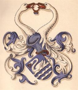 Laxmand, Coat of arms - Våbenskjold.