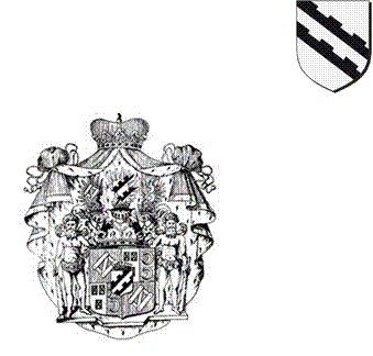 Wappen nach dem Reichsgrafendiplom 1726