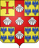 Blason famille fr de Montmorency Branche de Montmorency-Laval-Lou.svg